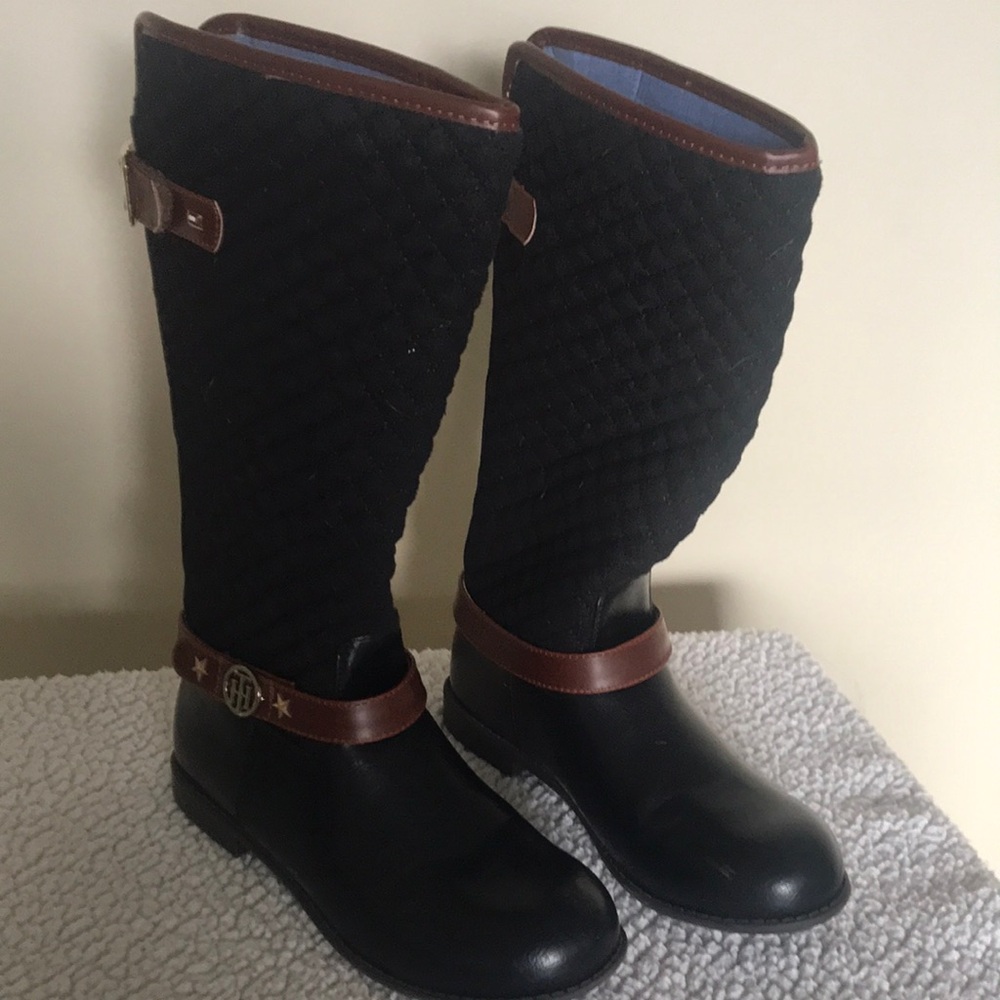 Tommy Hilfger Black Boots
